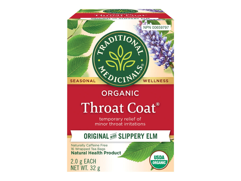 Traditional Medicinals Throat Coat Tea - Lighten Up Shop