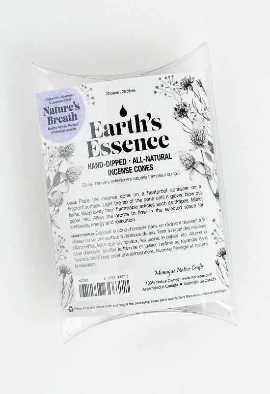 Earth’s Essence Hand Dipped Incense Cones - Lighten Up Shop