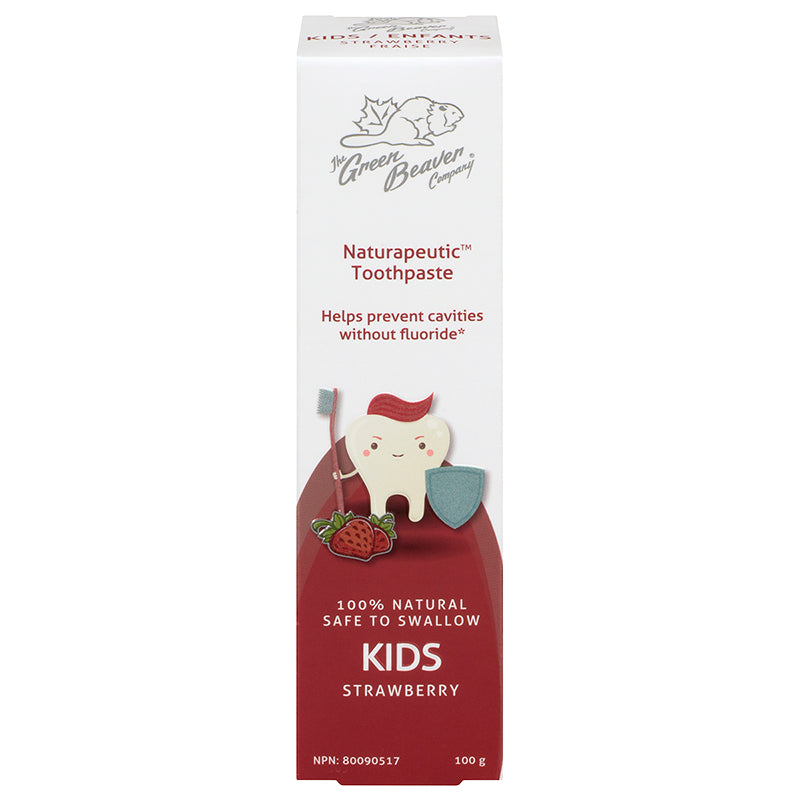 Green Beaver Kids Strawberry Toothpaste 100g