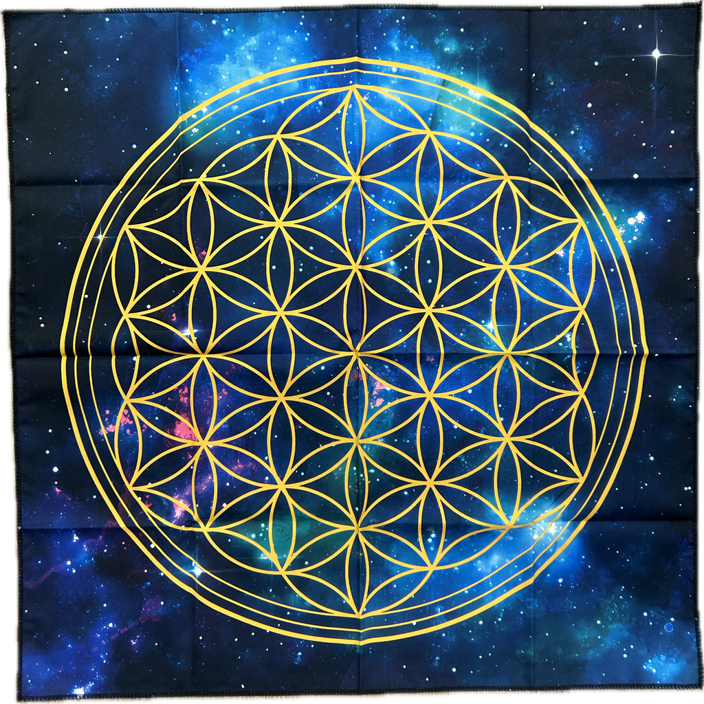 Flower Of Life Altar / Tarot / Oracle Cloth - Lighten Up Shop