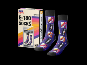 VHS Video Cassette Socks - Lighten Up Shop