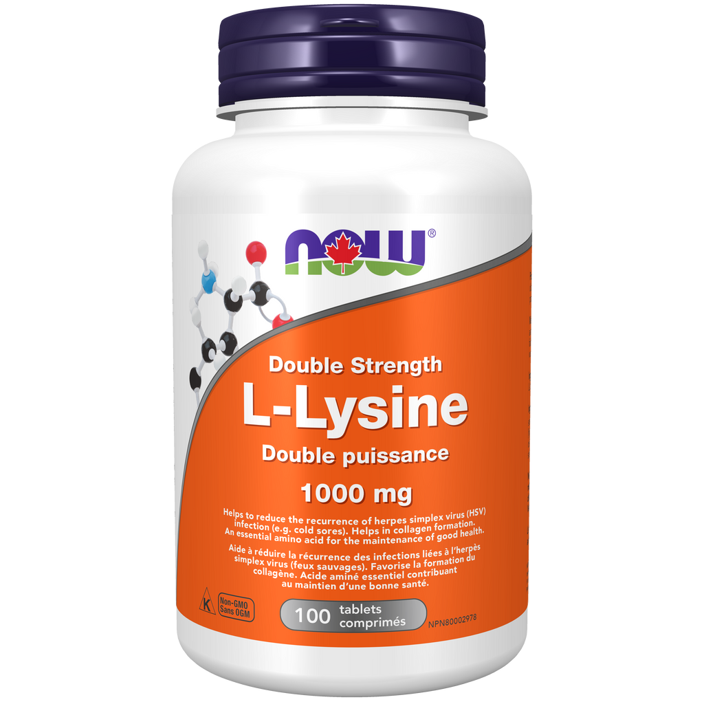 L-Lysine Double Strength 1000mg - Lighten Up Shop