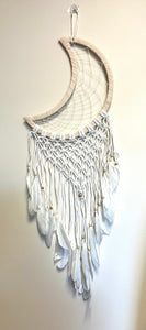 Macrame Moon Dreamcatcher