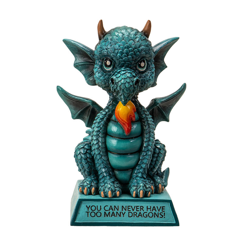 You Can Never Have Dragon Statue - Lighten Up Shop