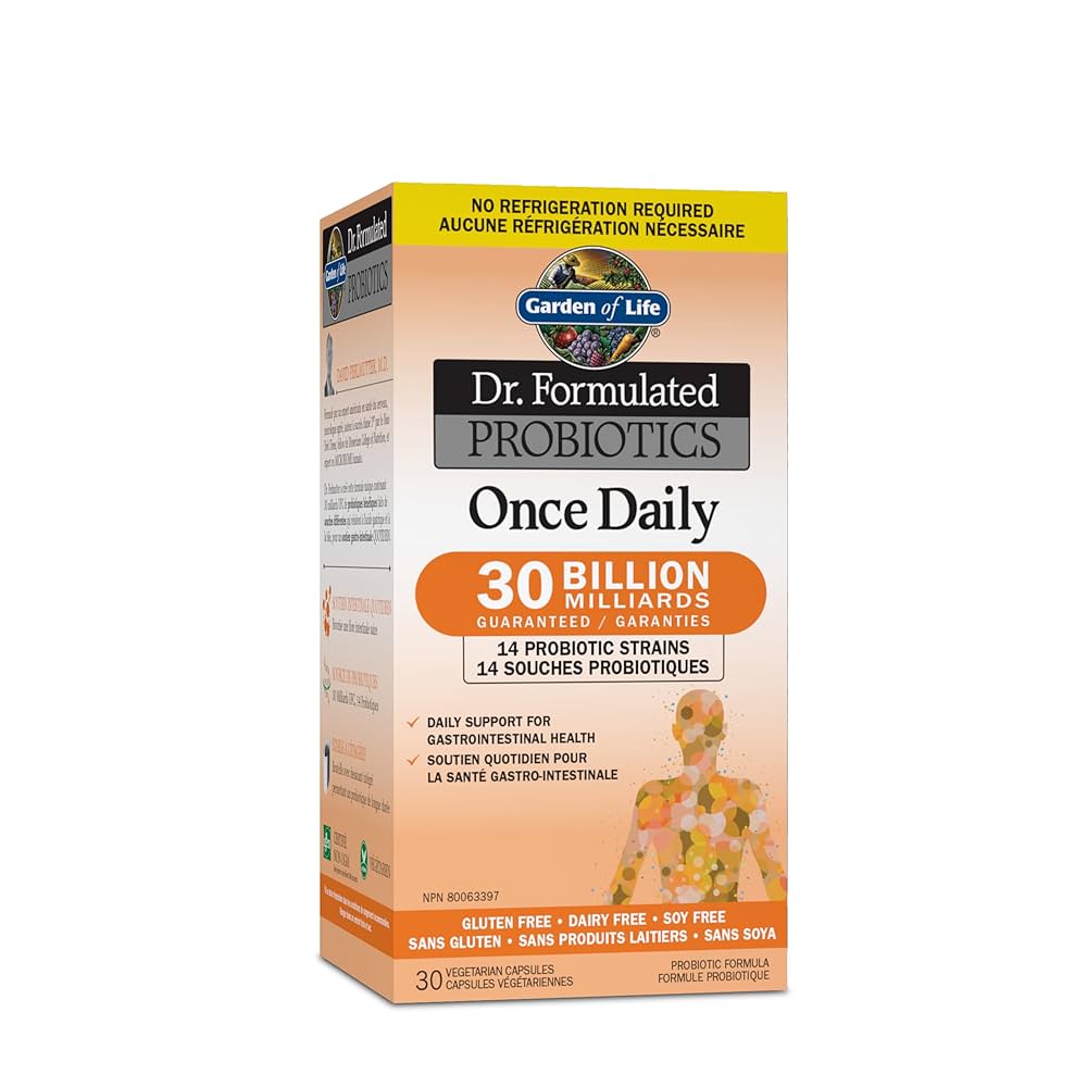 Dr. Formulated Probiotics Once Daily 30 Billion - 30 Capsules - Lighten Up Shop