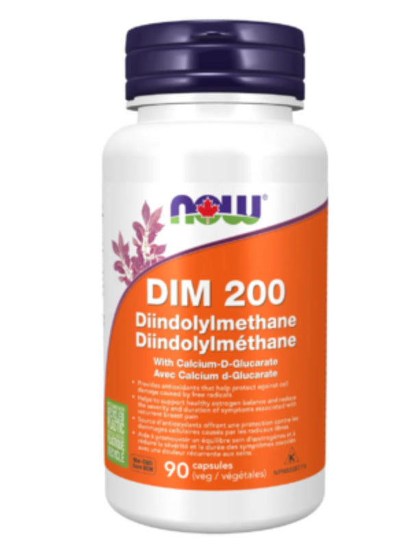 Now DIM 200 - 90 Capsules - Lighten Up Shop