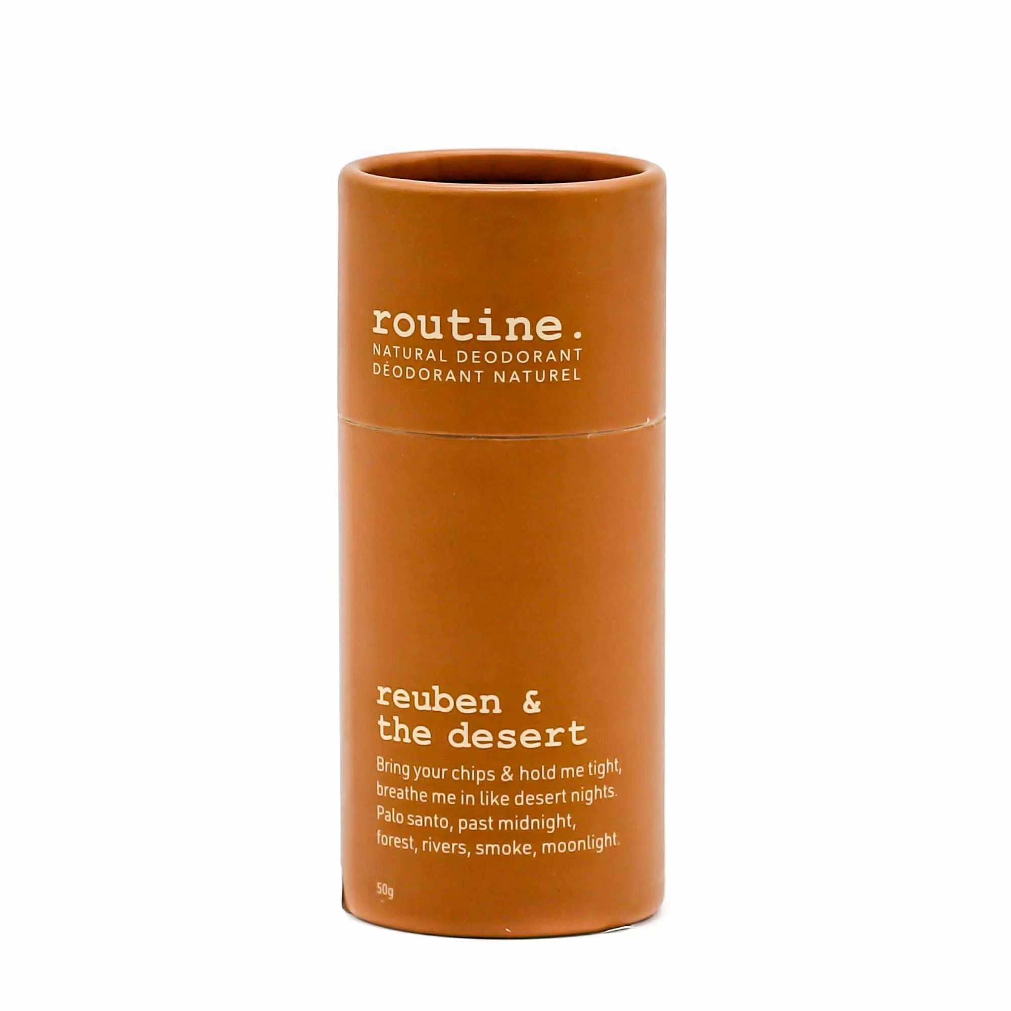 Reuben & The Desert - Routine Deodorant Stick 50g - Lighten Up Shop