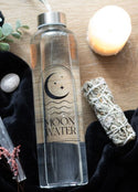 Moon Water Glass Water Bottle