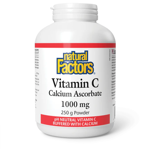 Vitamin C Calcium Ascorbate 1000mg - 250g Powder - Lighten Up Shop