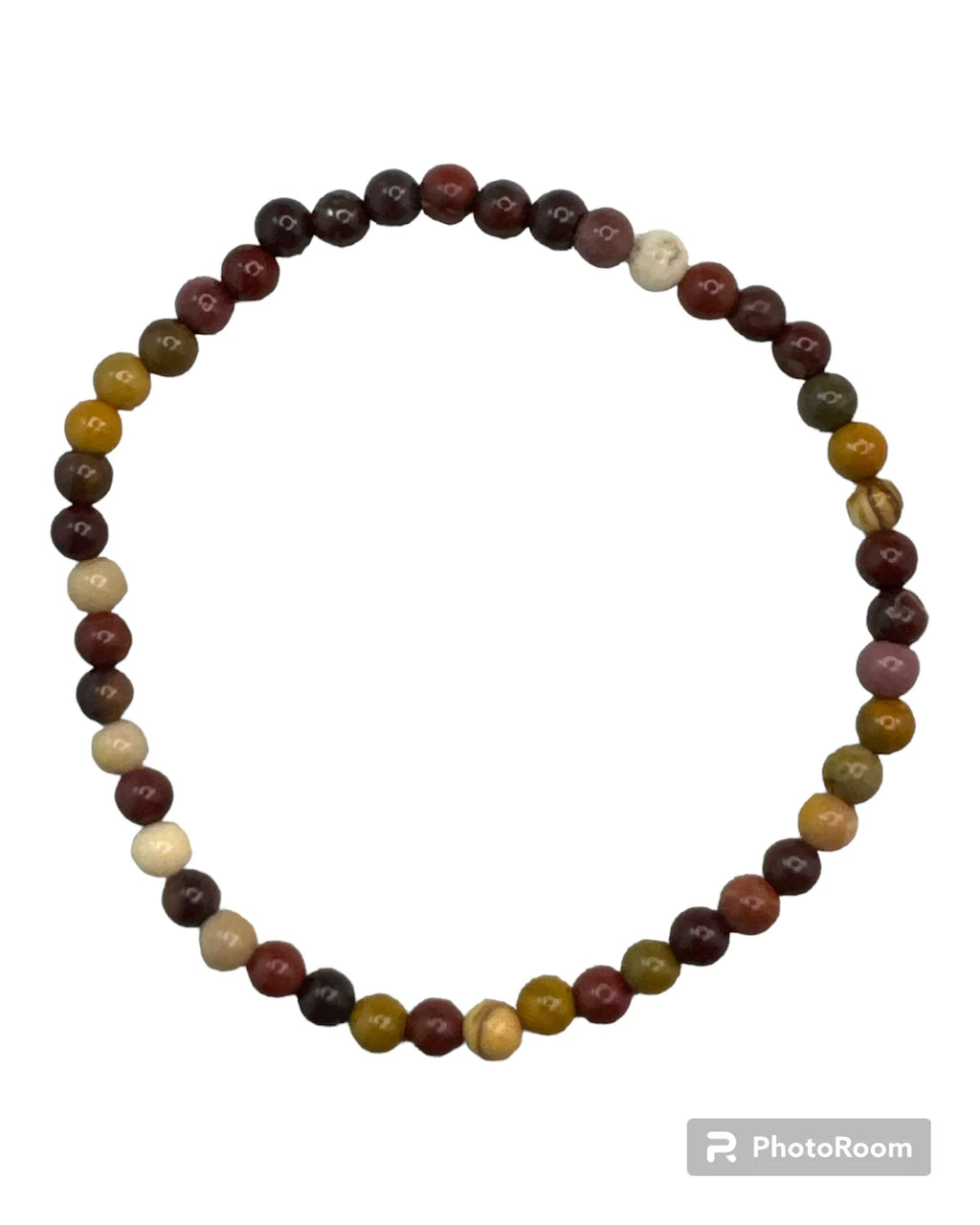 Mookaite Jasper Bracelet 4mm - Lighten Up Shop