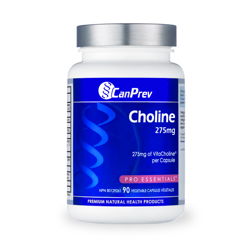 CanPrev Choline 275mg - 90 Capsules - Lighten Up Shop