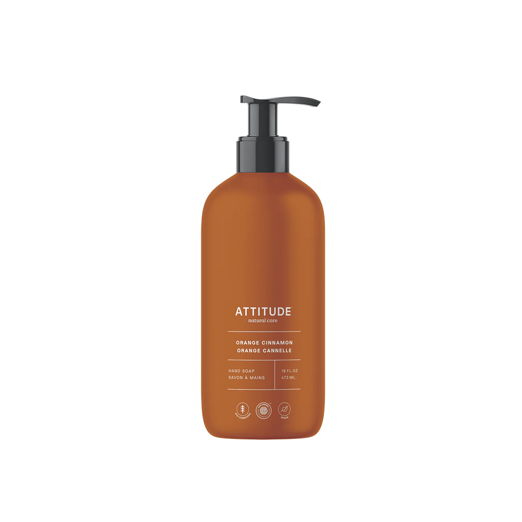 Attitude Hand Soap - Orange Cinnamon  16oz - Lighten Up Shop