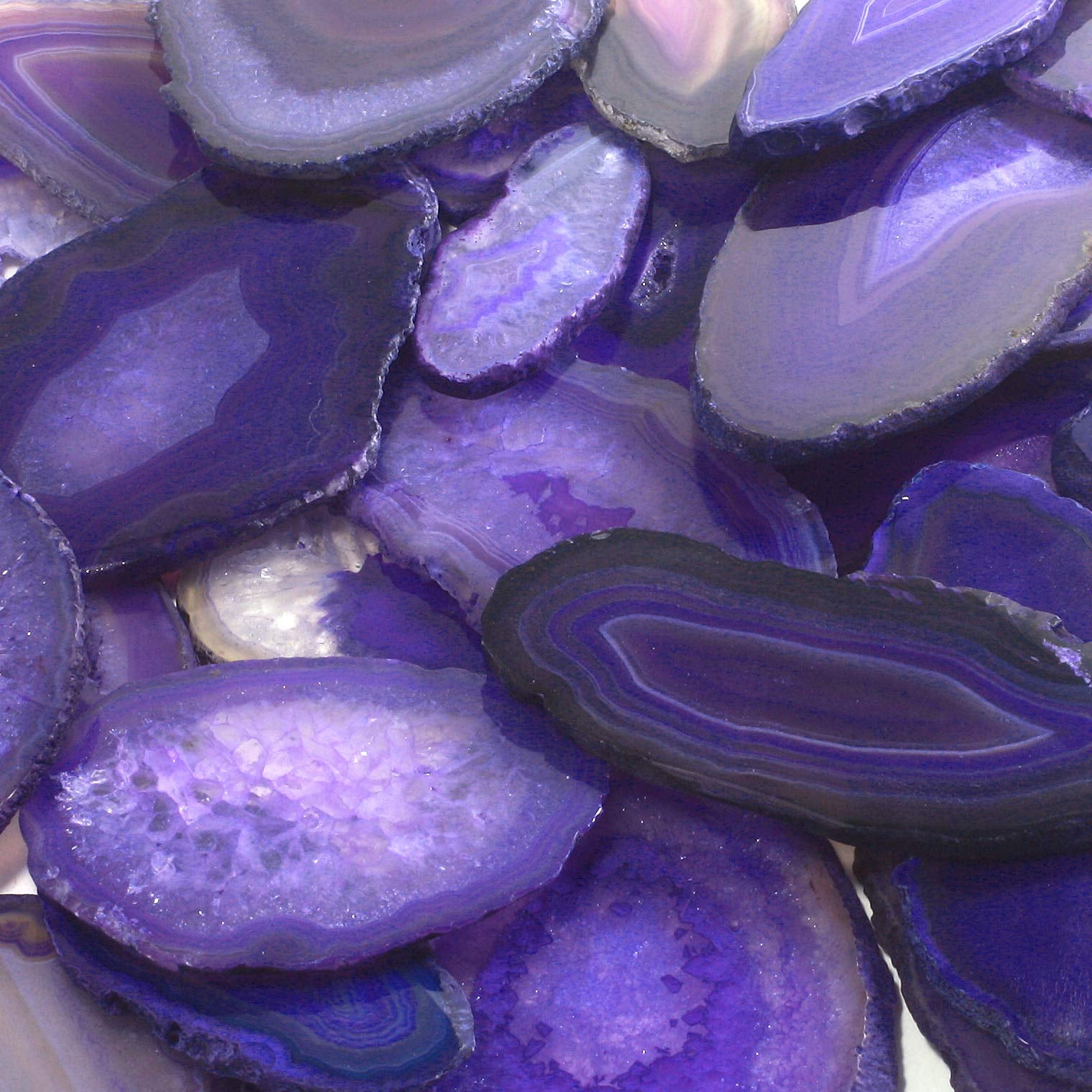 Purple Agate Slice