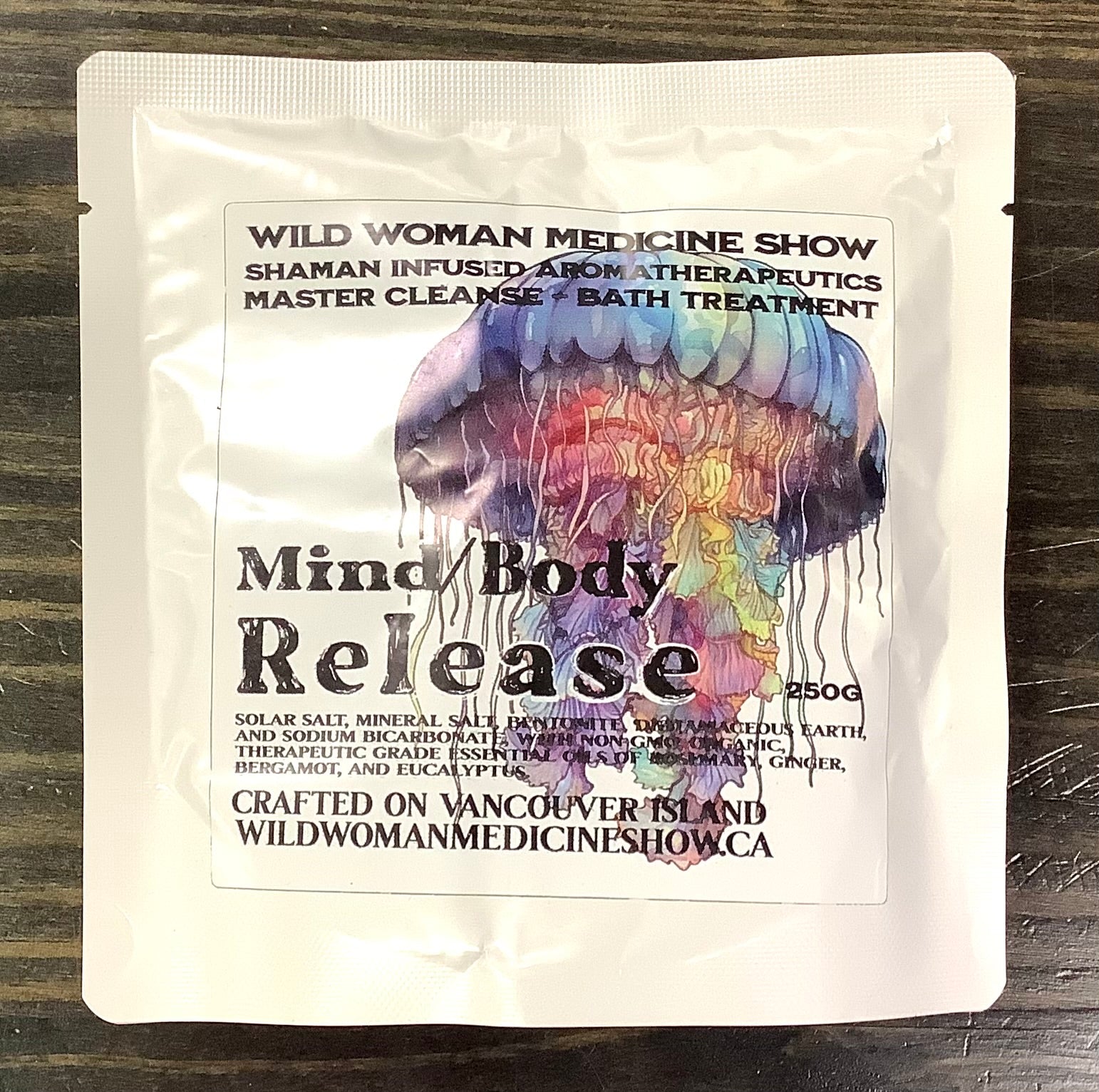 Mind/Body Release Bath Treatment  (250g) Wild Woman Medicine Show