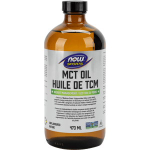 NOW Sports MCT Oil 473ml - Lighten Up Shop