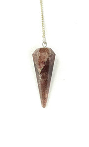 Strawberry Quartz Pendulum