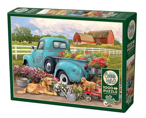 Cobble Hill - Flower Truck 1000 piece