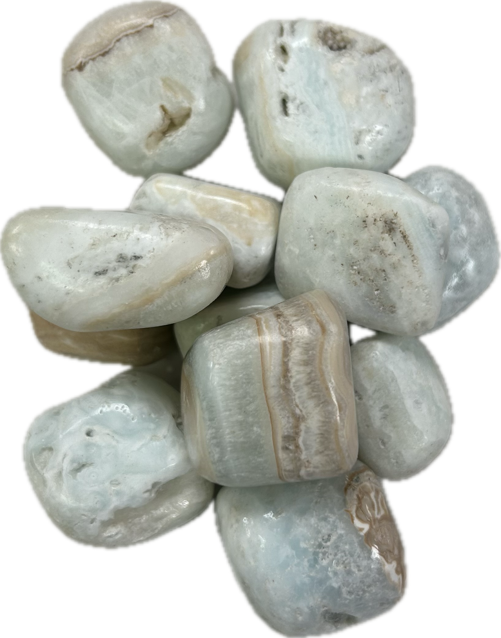 Caribbean Calcite Loose Tumbled