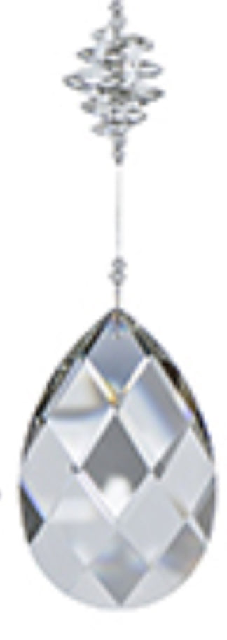 Jumbo Crystal Suncatcher (with beaded crystals) - Lighten Up Shop