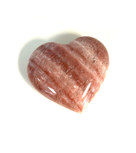 Strawberry Himalayan Calcite Heart