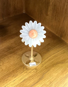 Selenite Flower on Stand