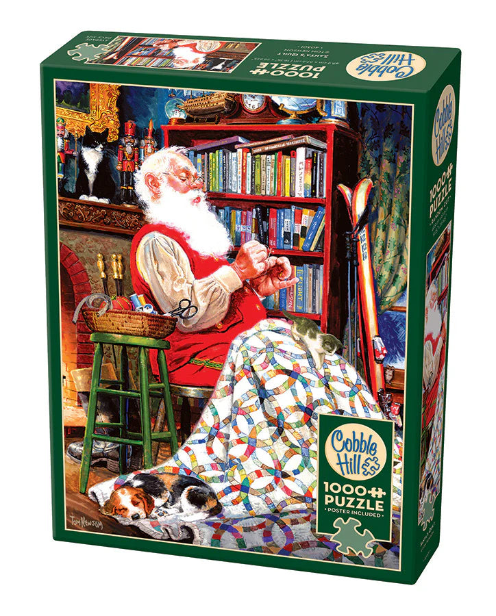 Cobble Hill - Santa's Quilt 1000 piece