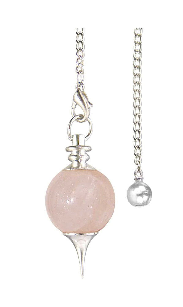 Rose Quartz Pendulum - Lighten Up Shop