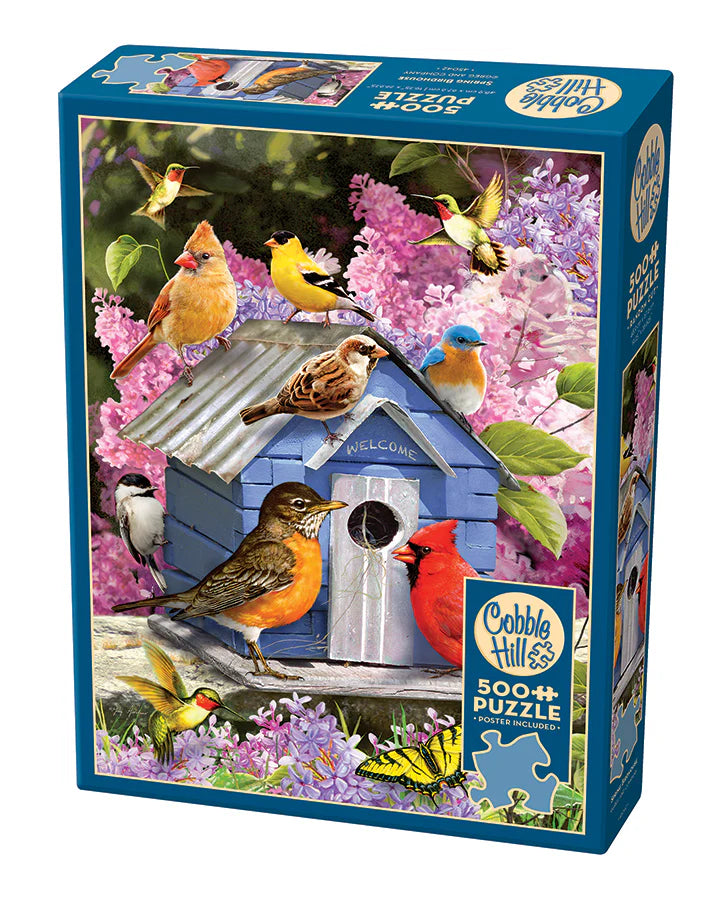 Cobble Hill - Spring Birdhouse 500 piece