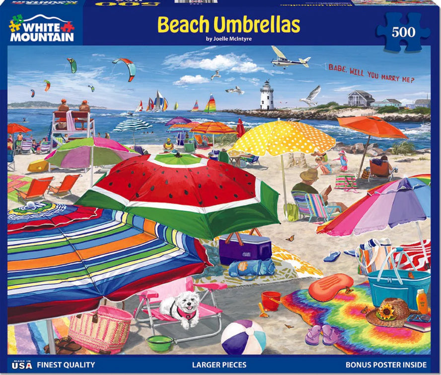 Beach Umbrellas Puzzle 500pc