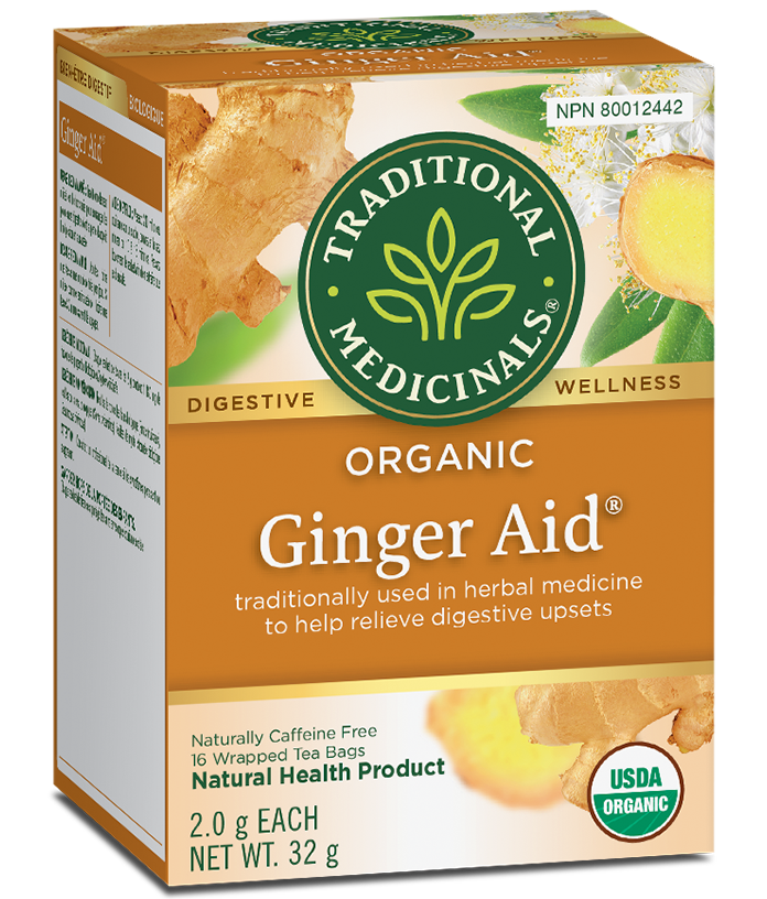 Traditional Medicinals Ginger Aid Tea - Lighten Up Shop