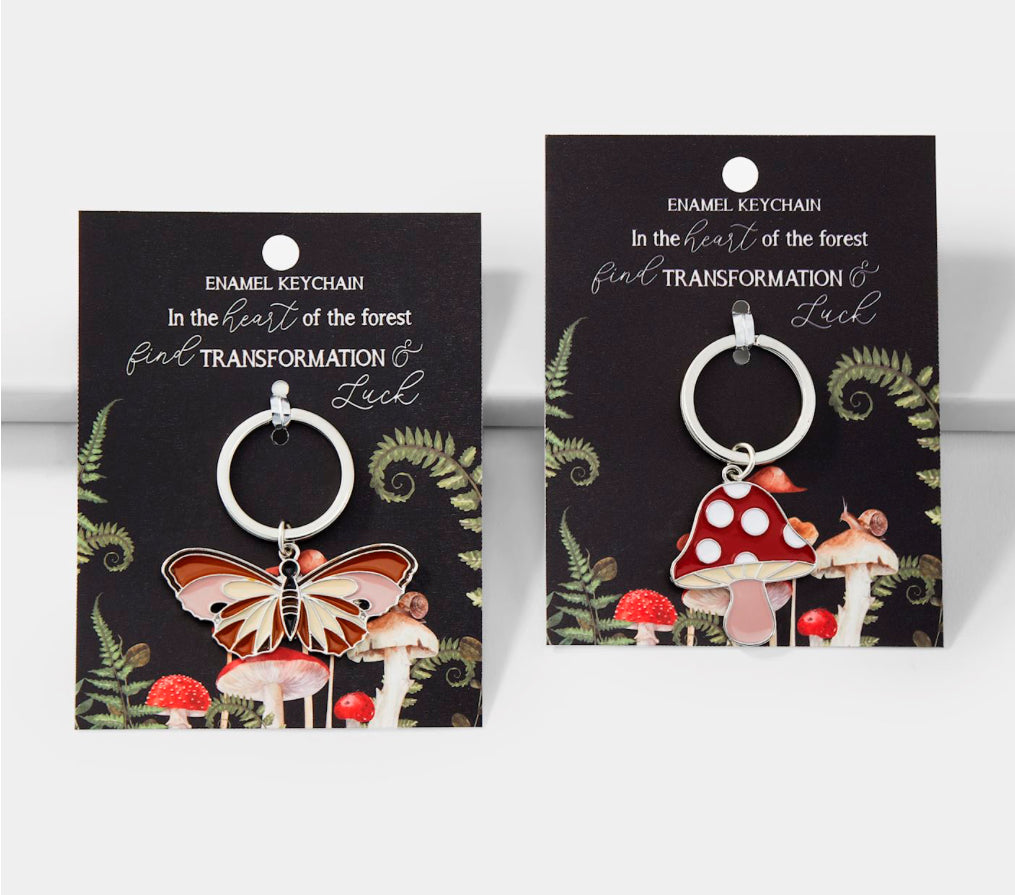 Forest Charm Keychain