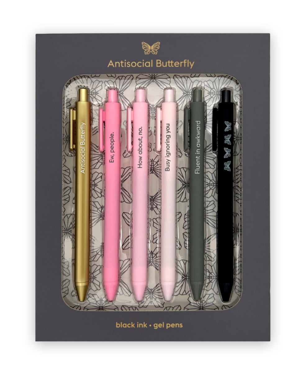 Quotable Gel Pen Set