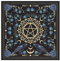 Pentacle Raven Altar Cloth - Lighten Up Shop