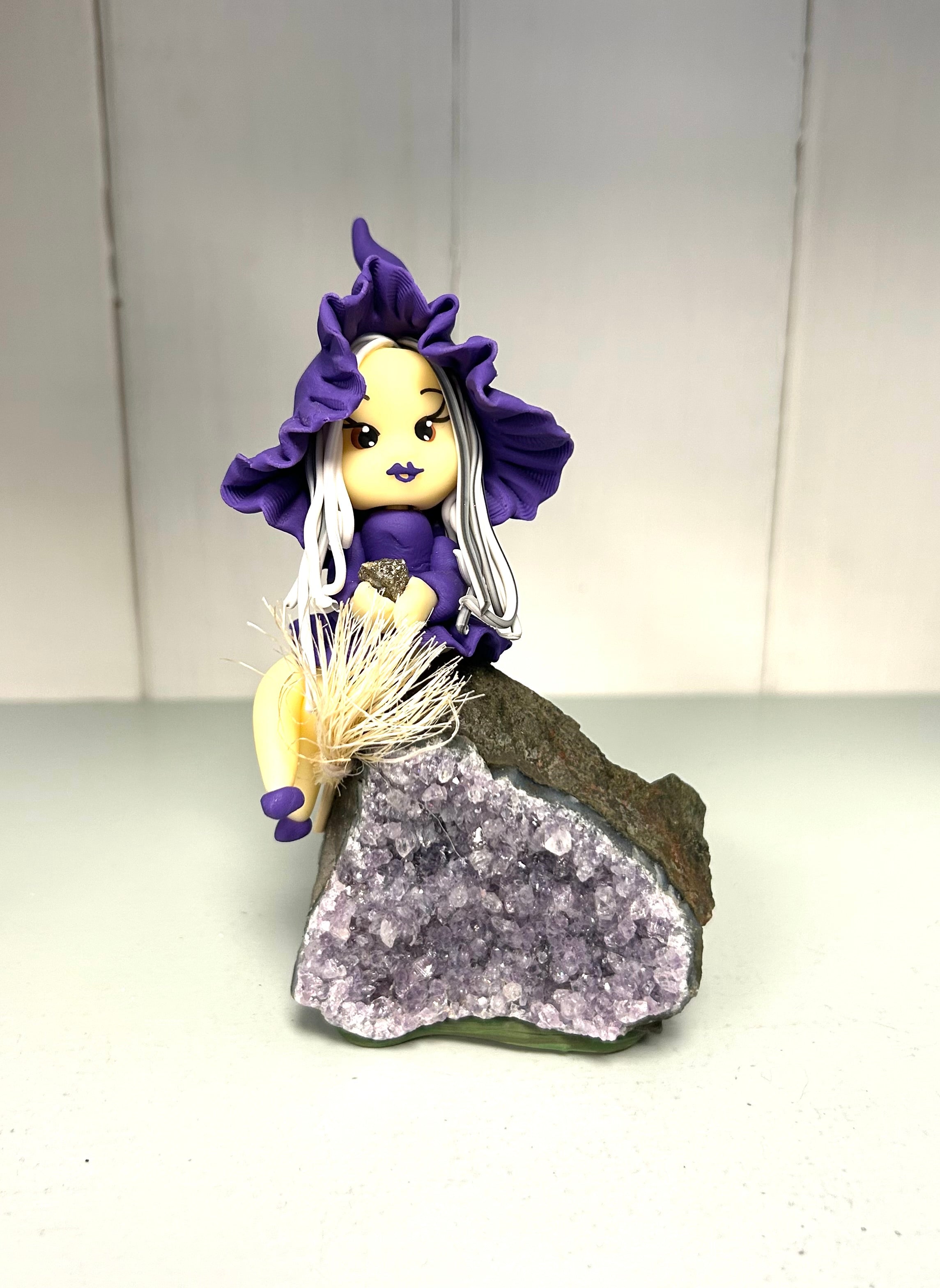 Witch On Amethyst - Purple