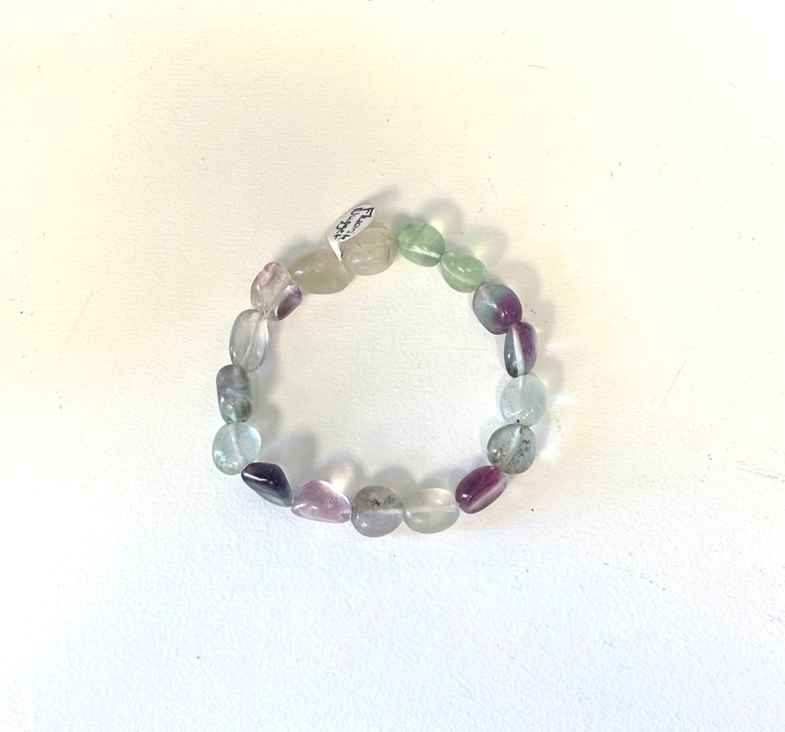 Fluorite Nugget Bracelet