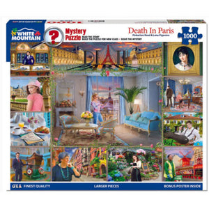 Death in Paris Puzzle 1000pc - Lighten Up Shop