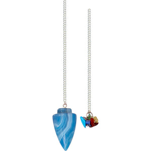 Blue Onyx Pendulum - Lighten Up Shop