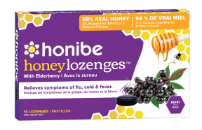 Honibe Lozenges 10 Lozenges Pack with Elderberry - Lighten Up Shop