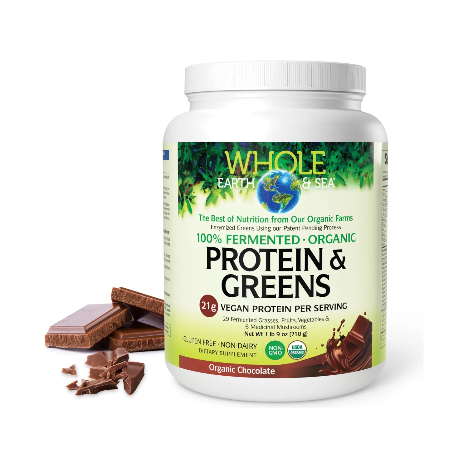 Organic 100% Fermented Proteins and Greens