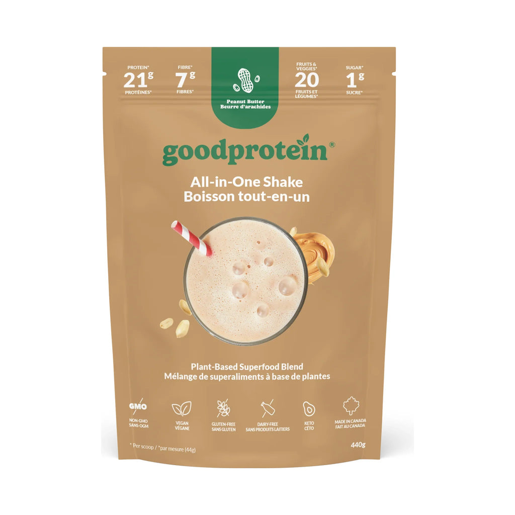 Good Protein Peanut Butter All-In-One Shake 440g - Lighten Up Shop