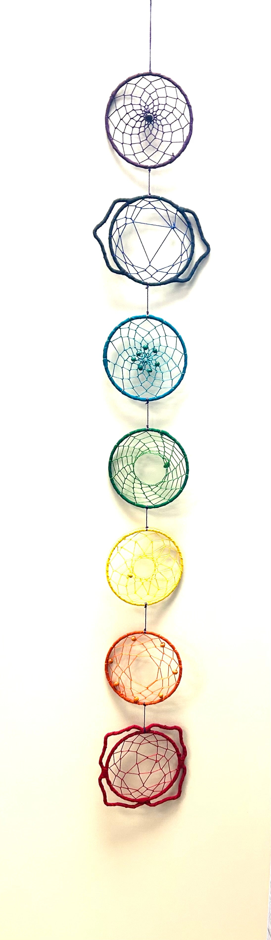 Chakra Dreamcatcher Wall Hanging