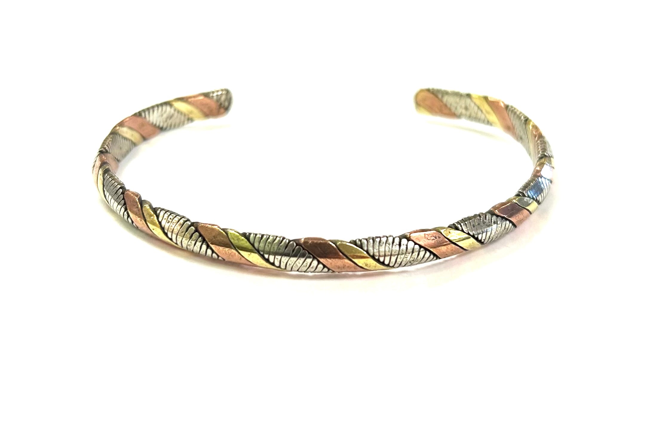 Intertwined Metal Bracelet - Lighten Up Shop