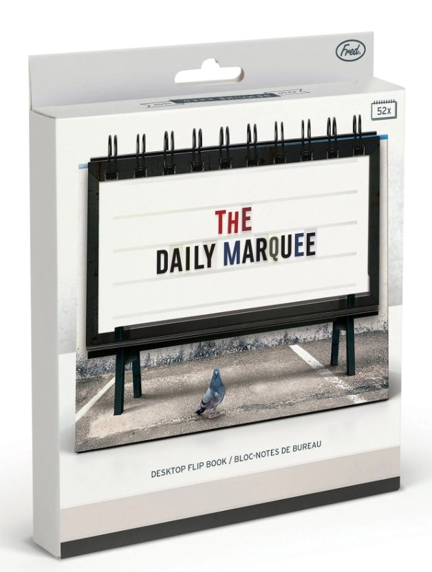 The Daily Marquee Desktop Flip Book - Lighten Up Shop