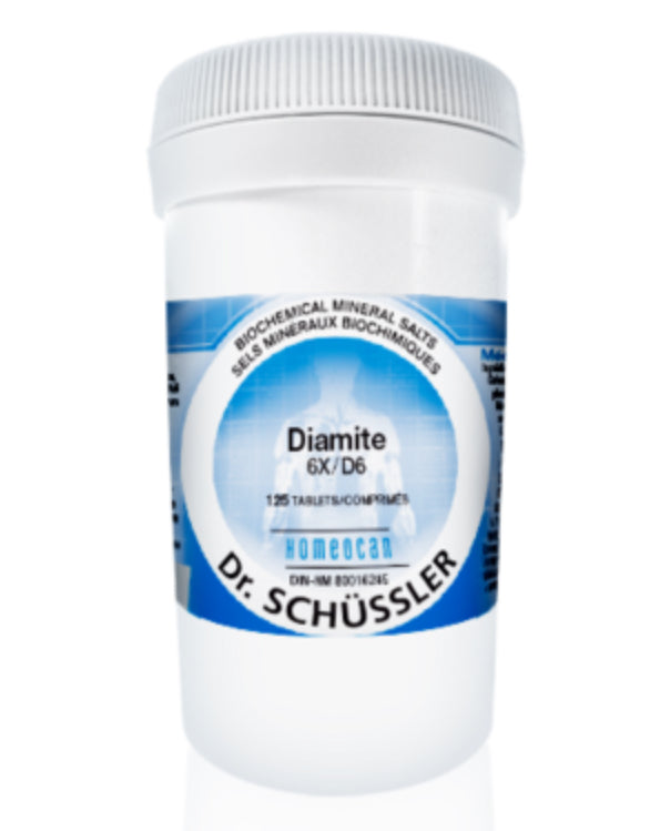 Dr. Schussler Diamite 6X Mineral Salts - 125 tablets