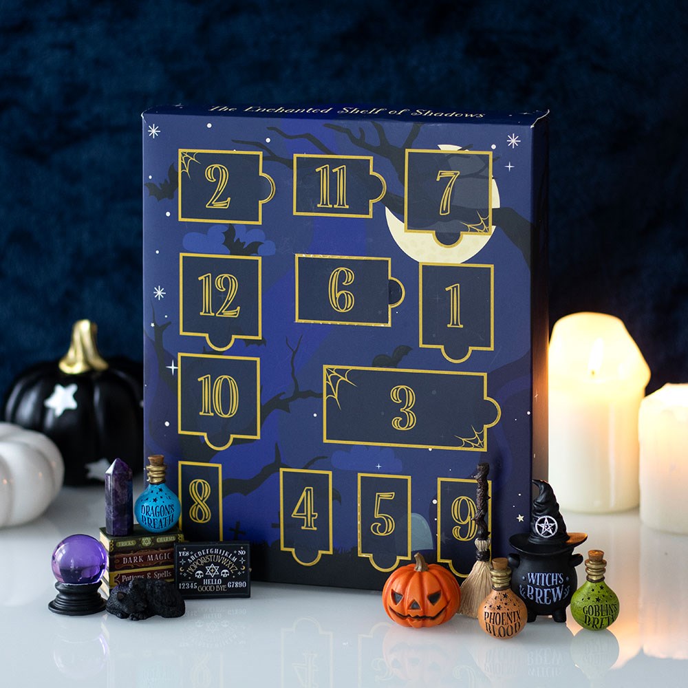 The Enchanted Shelf Of Shadows Halloween Advent