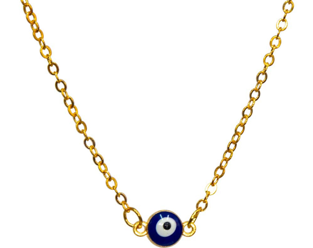 Evil Eye Necklace Mini - Lighten Up Shop