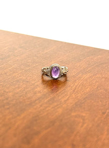 Amethyst Ring Oval (35)