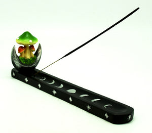 Mushroom Moon Incense Burner