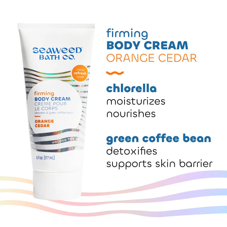 Seaweed Firming Body Cream - Orange Cedar 177ml