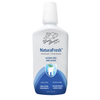 Green Beaver Frosty Mint Mouthwash 473ml - Lighten Up Shop